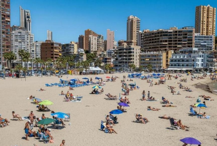 Benidorm beach Buena Vista Exterior foto